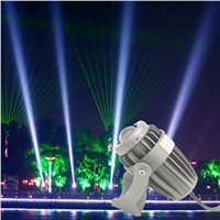 A beam light spotlight led 10w ac85-265 floodlight outdoor waterproof light pillars Exterior laser light construction lighting