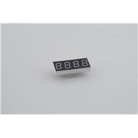 0.4&amp;amp;quot;inch four super bright red high quality  7 segment red led display 4 digits