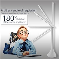 LED Touch On/off Switch Desk Lamp Dimmable Book Light USB Charging Reading Light Chargeable Table Lamp Portable Folding Lamp