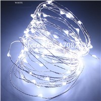 2PCS 30m-300leds Copper Wire Warm White/RGB/White LED String Lights Starry Lights Fairy lights+24V Power Adapter+Remote Control