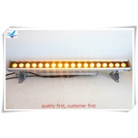 8xlot Discotheques wall led bar wash light 18x15w rgbwa 5in1 led color changing wall washer outdoor building