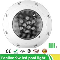 4pcs/lot  9*1W  led swimming pool light IP68 12V RGB 9leds Outdoor Lighting Floodlight led Underwater Lighting