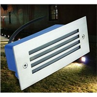 3W Aluminium LED Wall Corner Light DC12V AC85-265v IP67 Waterproof led footlight stair lights Square outdoor step path lights