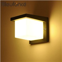Outdoor Waterproof Wall Lamp indoor Wall Lamps LED Wall Sconce Simple Garden lights Outdoor Decoration led IP65 Porch Wall lamp