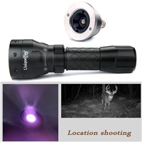 UniqueFire Tactical Flashlight 1407 IR 850nm Infrared Light Night Vision Hunting Flashlight+Drop-in 940nm Led Pill For Outdoor