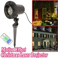 New Year Christmas Star Lights Laser Showers Projector Motion Outdoor For Home  Decorations 110V 220V