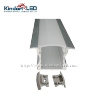 KINDOMLED 10sets* 1m per piece  Anodized diffuse/clear cover slim aluminum profile led strip light for led strip light