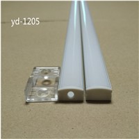 2-30 set/lot 0.5m 12mm strip led aluminium profile for led bar light, led  aluminum channel,  flat aluminum housing