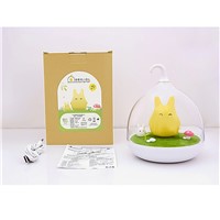 Vibration sensor landscape night light Totoro Portable Touch Sensor USB LED Baby Night Light Bedside Lamp For Children Gifts