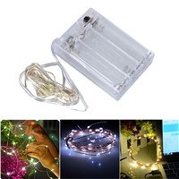 3M Copper Wire LED String lights Waterproof Holiday LED Strip lighting For Fairy Christmas Tree Wedding Party Decoration lamp