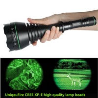 UniqueFire T75 Tactical Led Flashlight UF-1508 CREE XP-E High Quality Lamp Beads For Flashlight Torch To Hunting,Green/Red/White