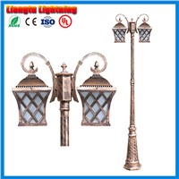 3 meter landscape road light lawn lamp with pillar rod waterproof with  road lamp outdoor street light