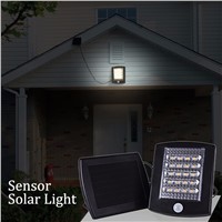 LED Solar Lamp Security Sensor Solar Light 20 LEDs Waterproof for Outdoor Garden Light  street Yard Solar Wall Lamp White
