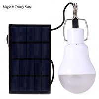 Solar Lamp Powered Portable Led Bulb Lamp Solar Energy Lamp led Lighting Solar Panel Camp Night Travel Used 3-4hours