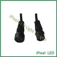 High Quality 5pins bulkhead power LED Lighting waterproof connectors