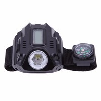 Fashion Design Outdoor Sports LED Flashlight WristWatch Men LED Display Rechargeable Lamps Watch Flashlight Torch