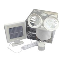 LED Solar Energy Bright PIR Human Body Light Sensor Induced Home Security Rotatable Detector Lamp Outdoor Lighting