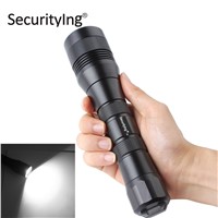 SecurityIng Scuba Diving Photography Flashlight Torch 120 Degrees Wide Beam 150M Underwater Waterproof XM-L2 U4 LED Flash Light