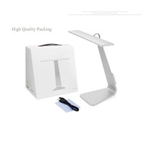 2.5W 250LM Ultra-Thin LED desk Lamp Smart Touch Table Light Eyes Protective Folding Night Light Reading Lamp for Bedroom