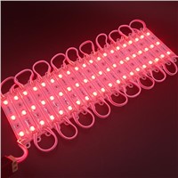100pcs 5630 3 LED Modules Waterproof White/Warm White/Red/Green/Blue for advertising, board decoration lighting