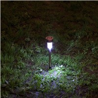 10-LED Solar-powered Outdoor Yard Garden Waterproof Underground Security Lamp Landscape Lawn Pathway Lighting Lamp