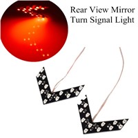 newest For Car Rear View Mirror Indicator Turn Signal Light parking light car styling 2 Pcs 14 SMD LED Arrow Panel