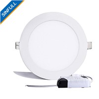 24W Round LED Panel Lights Ultra-thin Recessed Ceiling Lights bathroom kitchen AC85-265V LED DownLights home decor lighting lamp