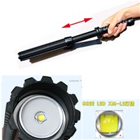 Hot 3500LM CREE L2 LED Spiked Mace Baseball Bat Long Flashlight Self-defense Torch Lamp 3 Mode