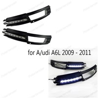 Super bright Daytime running lights for Audi A6L 2009 - 2011 car DRL