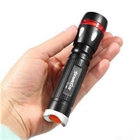 XM-L T6 3000LM Aluminum Waterproof Zoomable CREE LED Flashlight Torch light for 18650 Rechargeable Battery or AAA