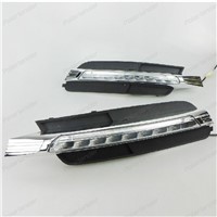 For Audi A6L 2013-2015 car DRL bright daytime running lights
