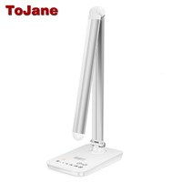 ToJane TG-168 Desk Lamp 5 Color Modes x 7 Dimable Levels Led Desk Lamp Reading 8W Eye-friendly Led Table Lamp Metal USB Light