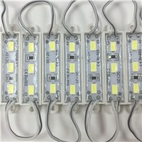 New arrival SMD 5730 3 LED Module DC12V Waterproof Pure White LED Lighting Module for Signage Mini led modules 36x9mm