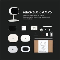 6000-6500K Cosmetic Mirror LED lamp Make up mirror led touch table lamp usb led Charge Multi-function mirror Bedside night light