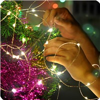 30-LED 3M Copper Wire LED White/Warm White String Light Copper Party Festival Christmas Decoration Fairy Light String
