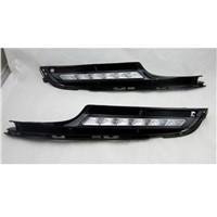 1 pair car Accessories auto lamp White LED Daytime running lights DRL Car-styling for Volkswagen Golf 7 2014-2015