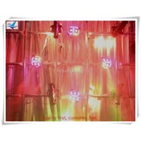 Y-4 pieces with case Snake eye 6x12w rgbw cube led moving head effect wash beam light cubix moving head light