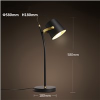 Nordic post-modern fashion desk lamp simple personality designer living room study bedroom bedside eye protection table lamp