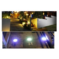 5W 12V DC IP67 LED Underground Light Lamp Waterproof High-power Tempered Glass Outdoor Garden Square Landscape CE RoHs