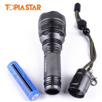TOPIA STAR Brightest Flashlight Available Portable Work Light Outdoor Multifunction Rechargeable Flashlights for Camping Mining