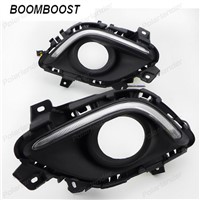 BOOMBOOST auto accessory Car styling for Mazda 6 With Foglight 2014-2015 daytime running lights