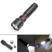 Multi-function Portable 1*XPE+1*COB LED Flashlight Torch Outdoor Handy Lamp Camping Work Light With Magnetic Use 4*AAA Battery