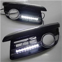 2 pcs/set auto accessory LED DRL Car styling daytime driving running light for V/W S/agitar 2006-2011