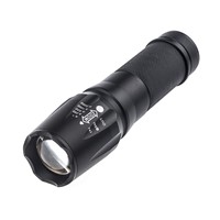 Long Distance Lamp Cree T6 Lens Led Flashlight Telescopic Portable Bike Hunt Handheld Linternas Use 26650/18650 Lithium Battery
