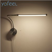 [YGFEEL] 6W LED Wall Lamps With European Plug / American Plug Indoor Bedroom Bedside Lamp Study Reading Lighting AC90-260V