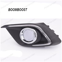 BOOMBOOST 1 pair Turn Signal Light for M/azda 3 A/xela 2014 201512V LED car DRL daytime running lights