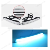 2 pcs car parts LED Daytime running lights Car styling for F/ord k/ugae Or E/scape 2013-2015