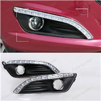 BOOMBOOST car accessory Car styling for Ford fiesta 2013-2015 daytime running lights