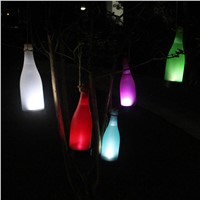 Feimefeiyou Pack of 5 Solar Powered LED Bottle Lamp Hanging Glass Wine Bottle Landscape Lights for Garden Yard Lawn Party Decor