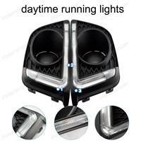 HOT SALES car drl led Car stylng daytime running lights for H/onda F/it Or Ja/zz 2014-2015